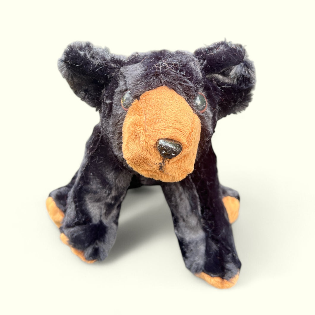 FRST Mini Black Bear Stuffed Animal