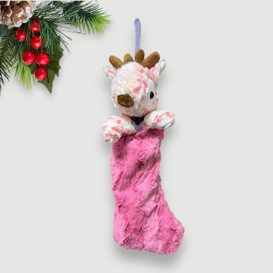 Christmas Reindeer Stocking