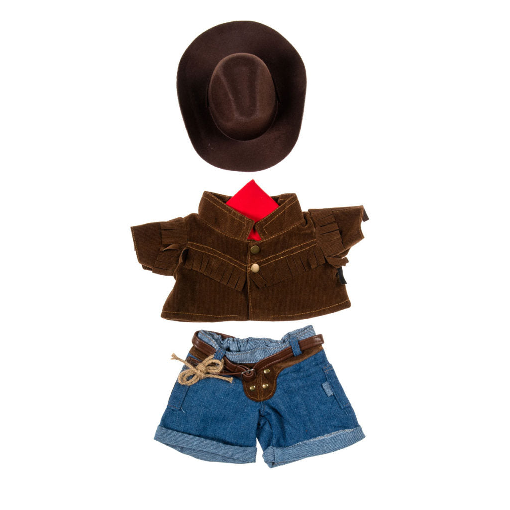 Stuffie Cowboy Clothe Set